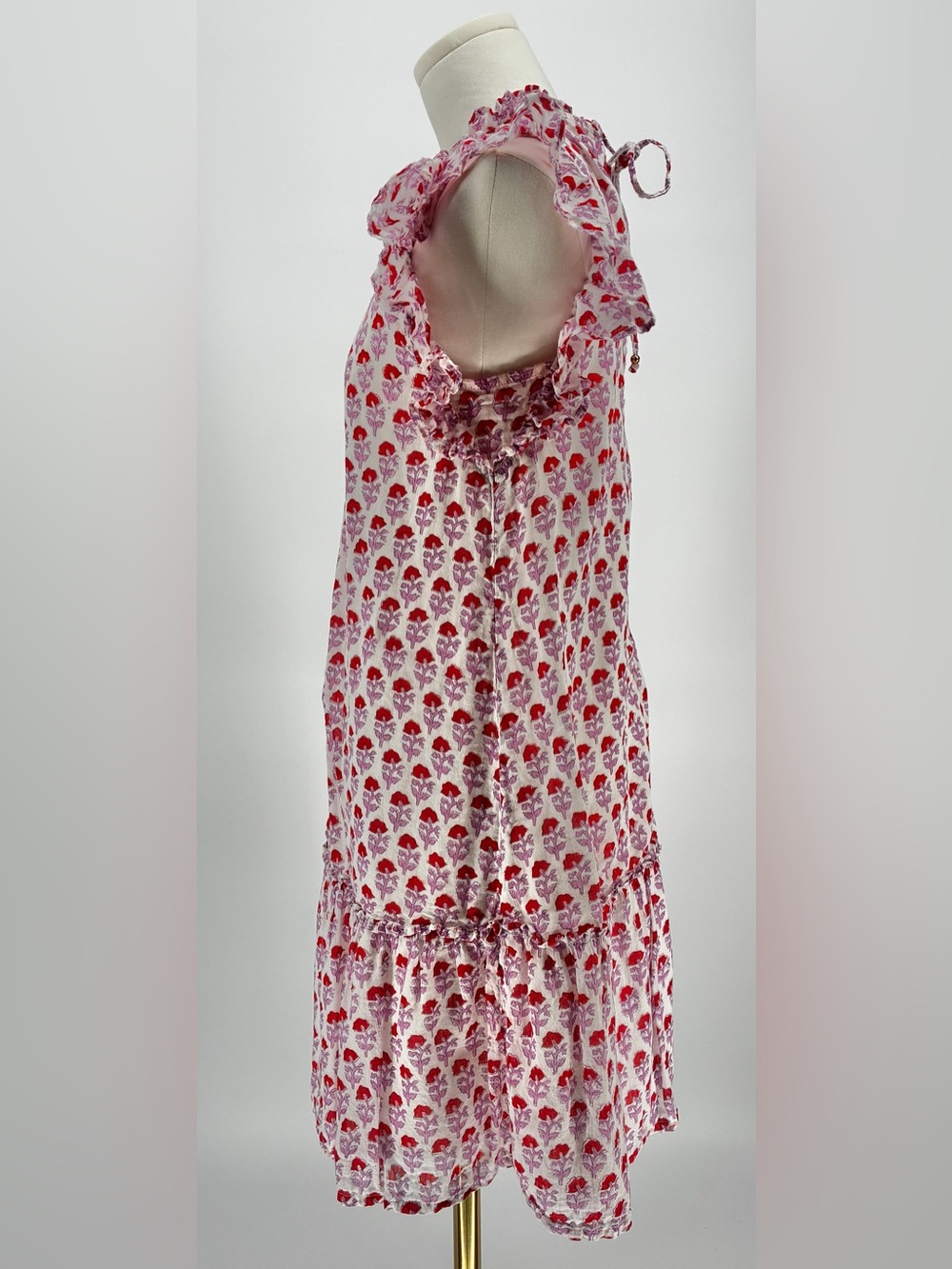 Oliphant Women’s Flirty Ruffle Hem Dress - Size XS - Picture 8 of 15